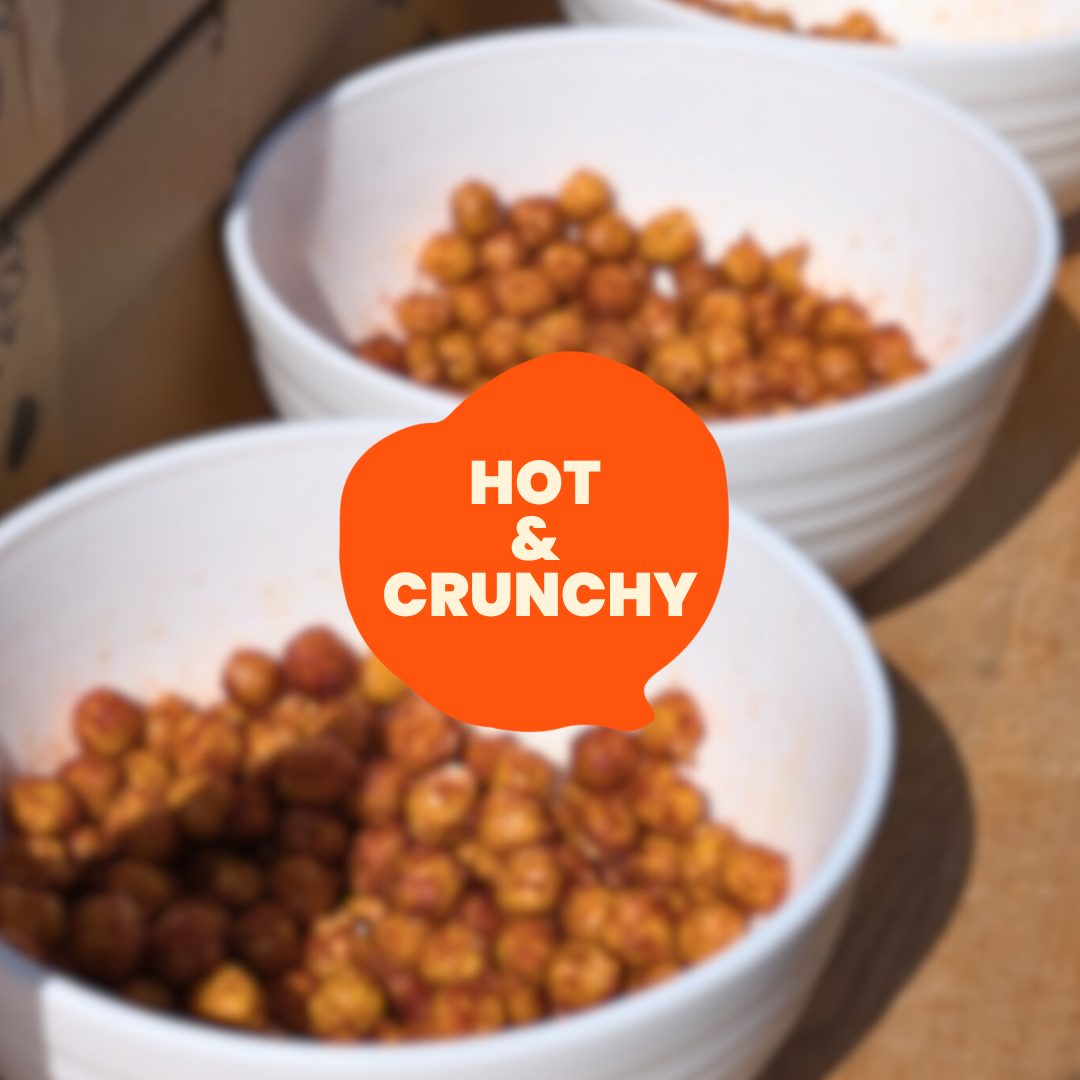 Crunchy Kichererbsen Barbecue