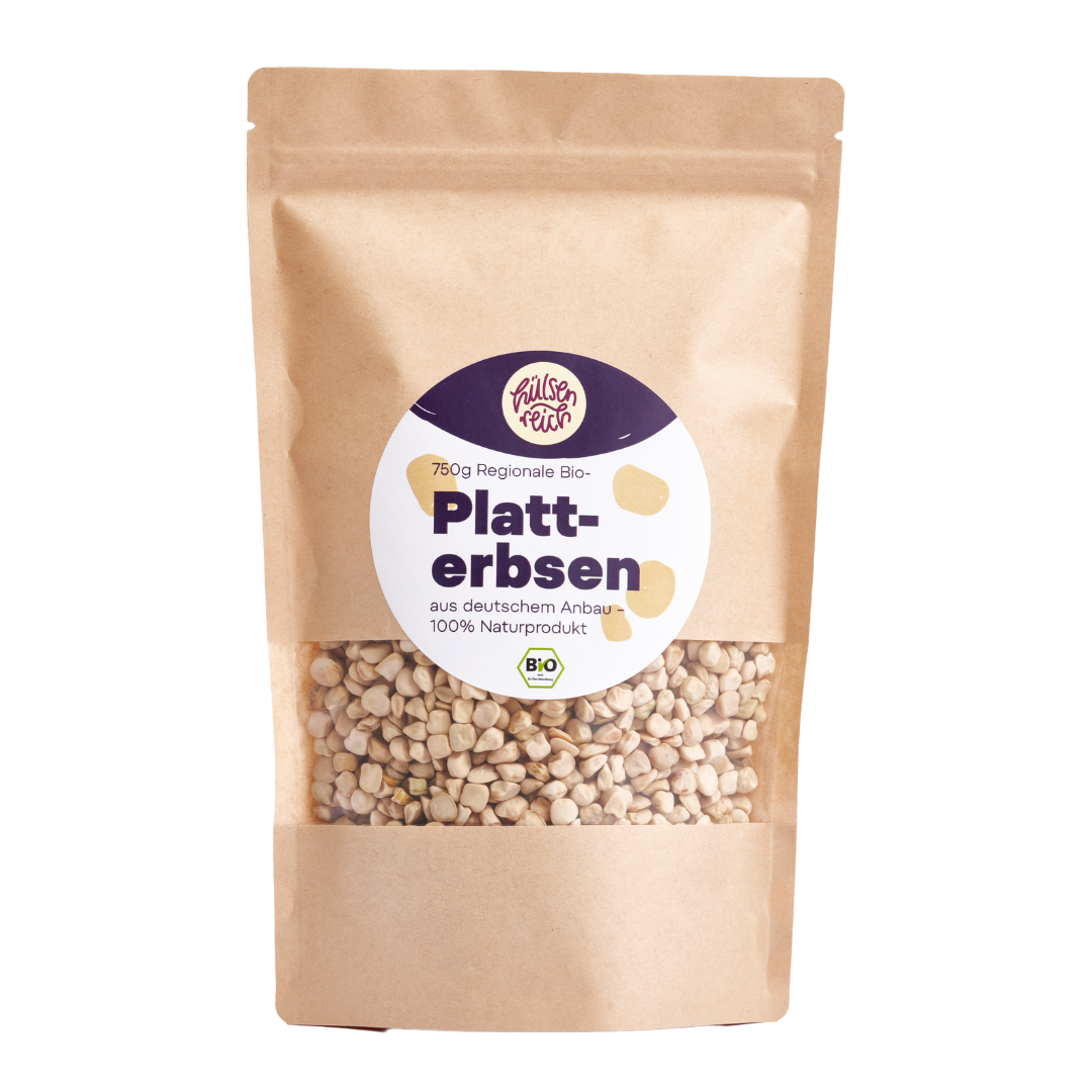 Bio Platterbsen aus Deutschland
