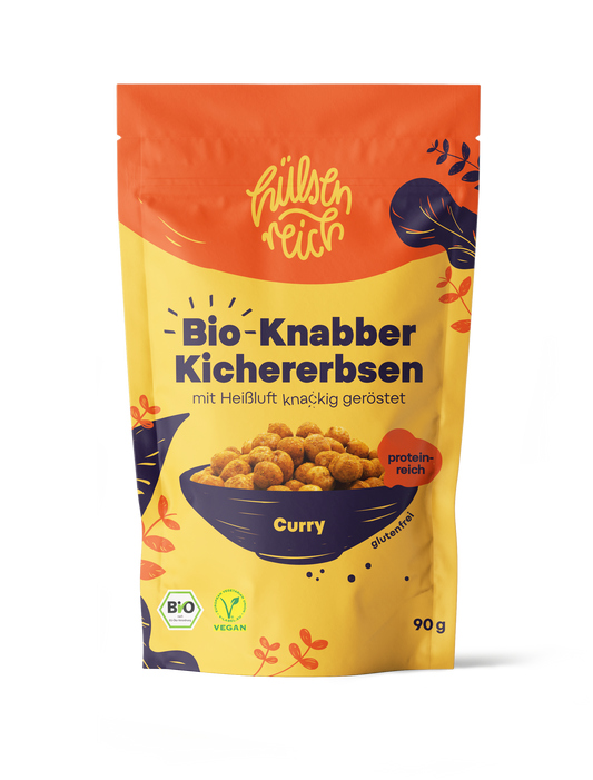 Knabber Kichererbsen – Curry