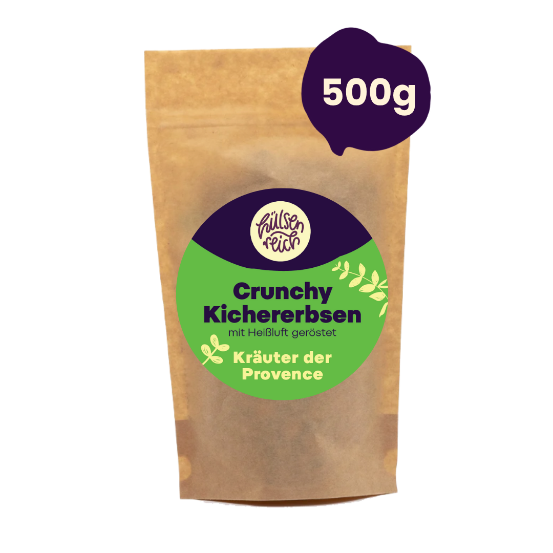 Crunchy Kichererbsen Kräuter der Provence