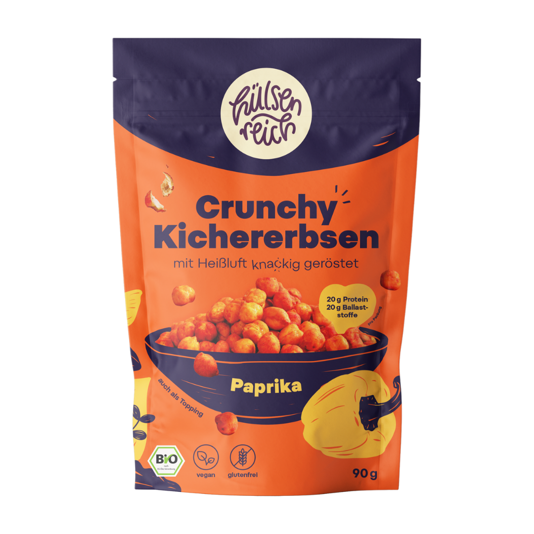 geröstete kichererbsen aufbewahren Crunchy Paprika – Hülsenreich Sets:4er-Set Kopfkissenfach Gewürze Aufbewahrung | so