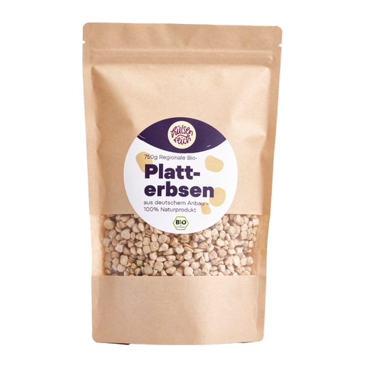 Bio Platterbsen aus Deutschland