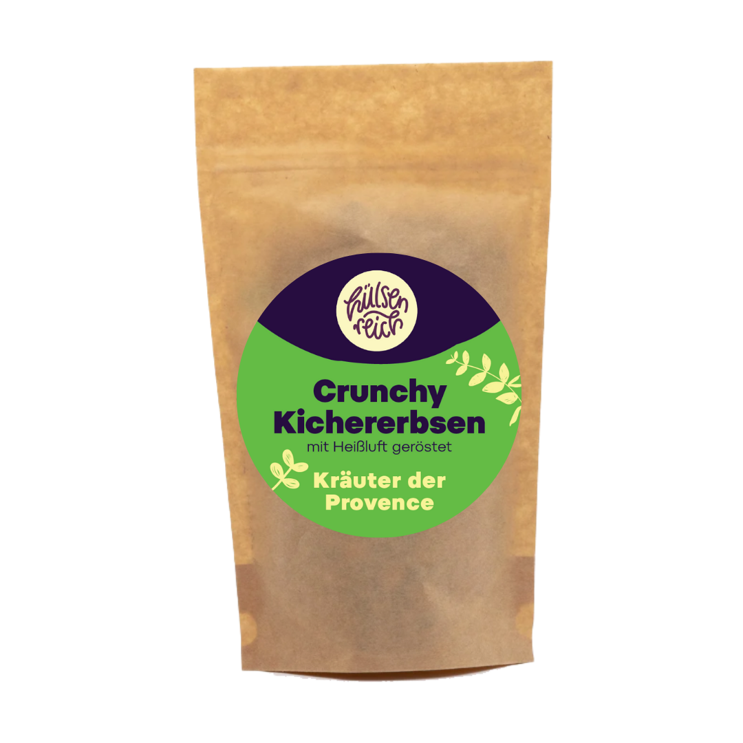 Crunchy Kichererbsen Kräuter der Provence