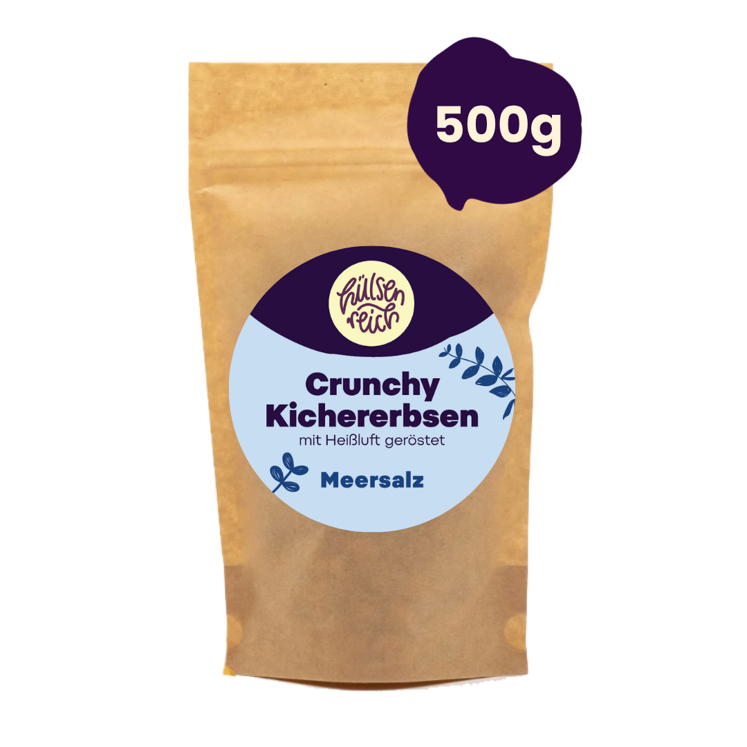 Crunchy Kichererbsen Meersalz