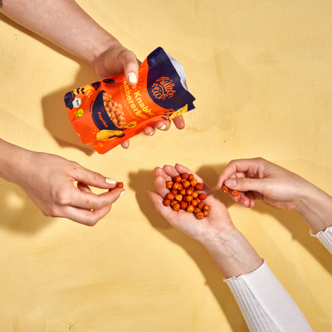 Crunchy Kichererbsen Paprika