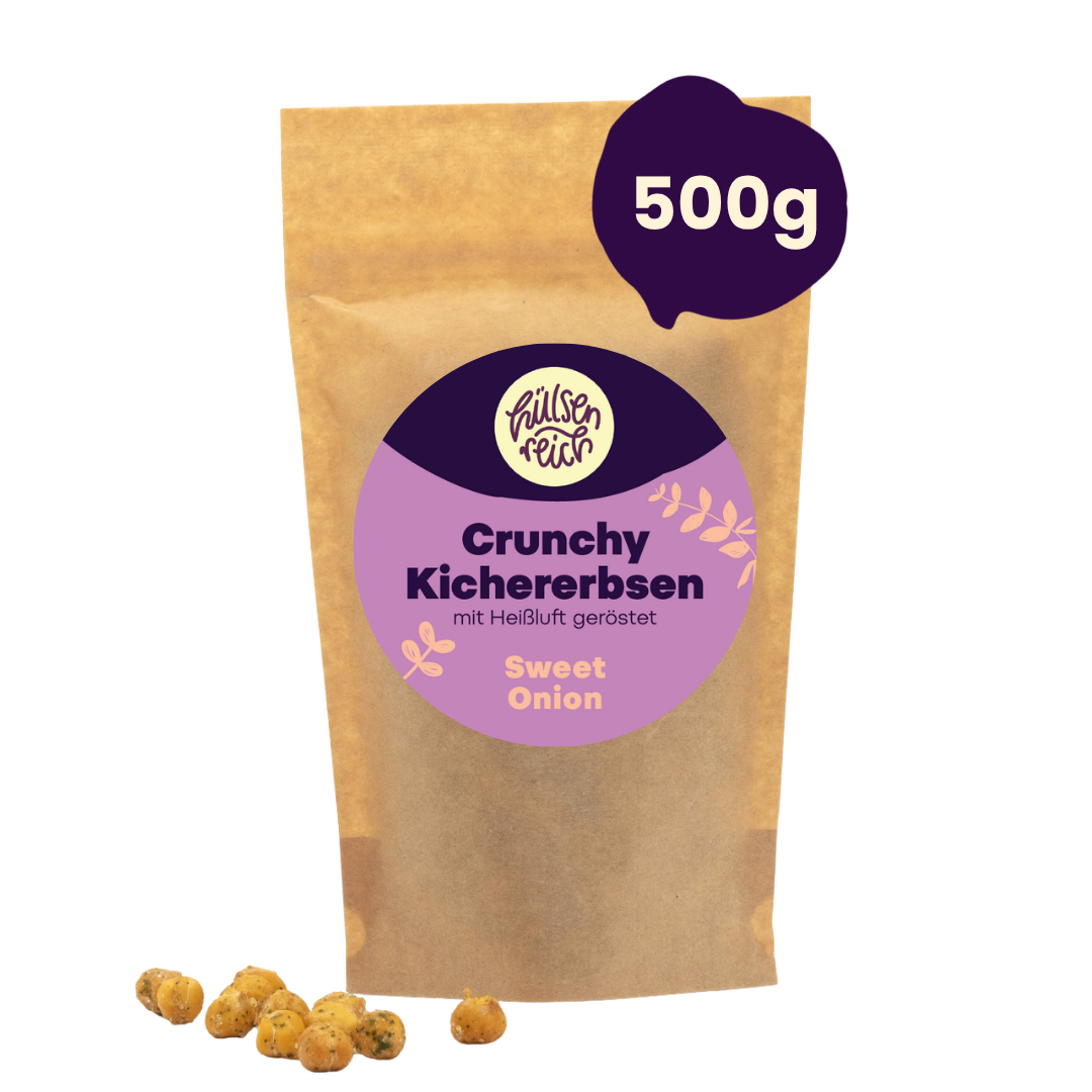 Crunchy Kichererbsen Sweet Onion