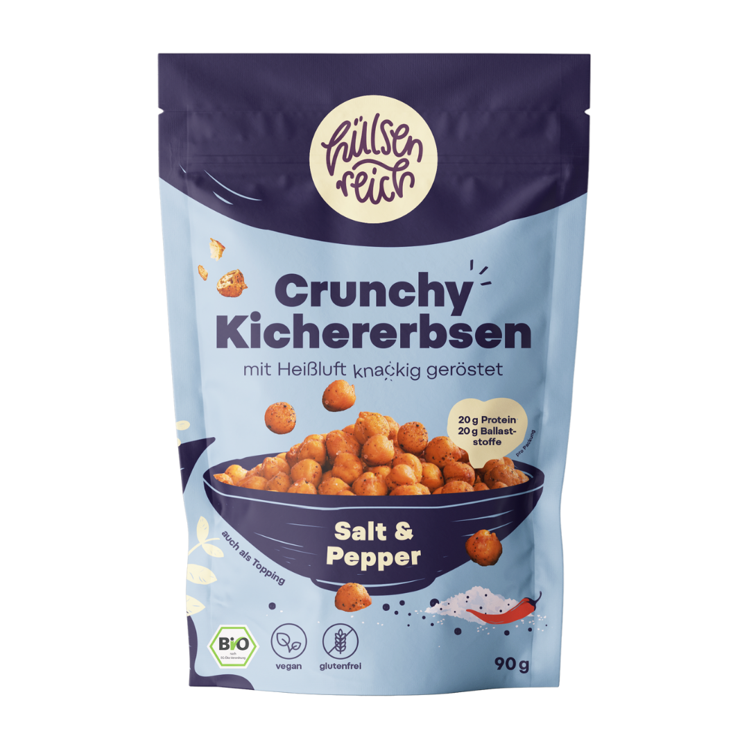Crunchy Kichererbsen Salt & Pepper