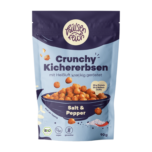 Crunchy Kichererbsen Salt & Pepper