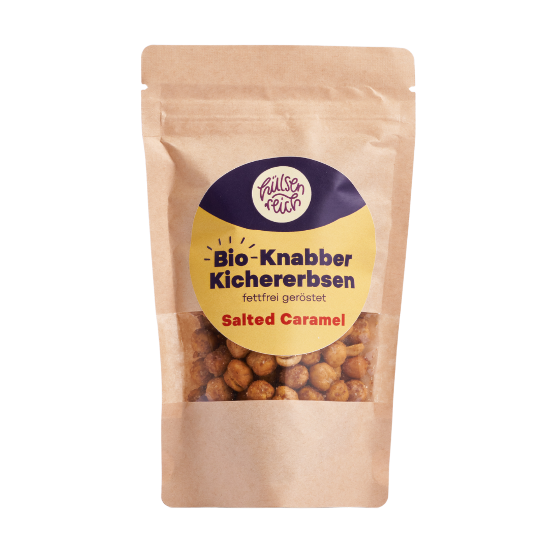 Crunchy Kichererbsen Salted Caramel