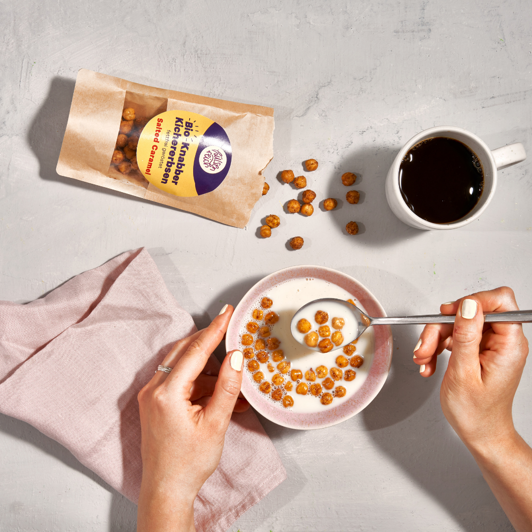 Crunchy Kichererbsen Salted Caramel